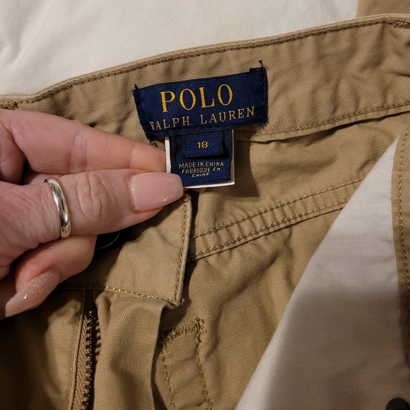 Ralph Lauren Polo Khaki Chinos Boys sz 18 - Picture 2 of 6
